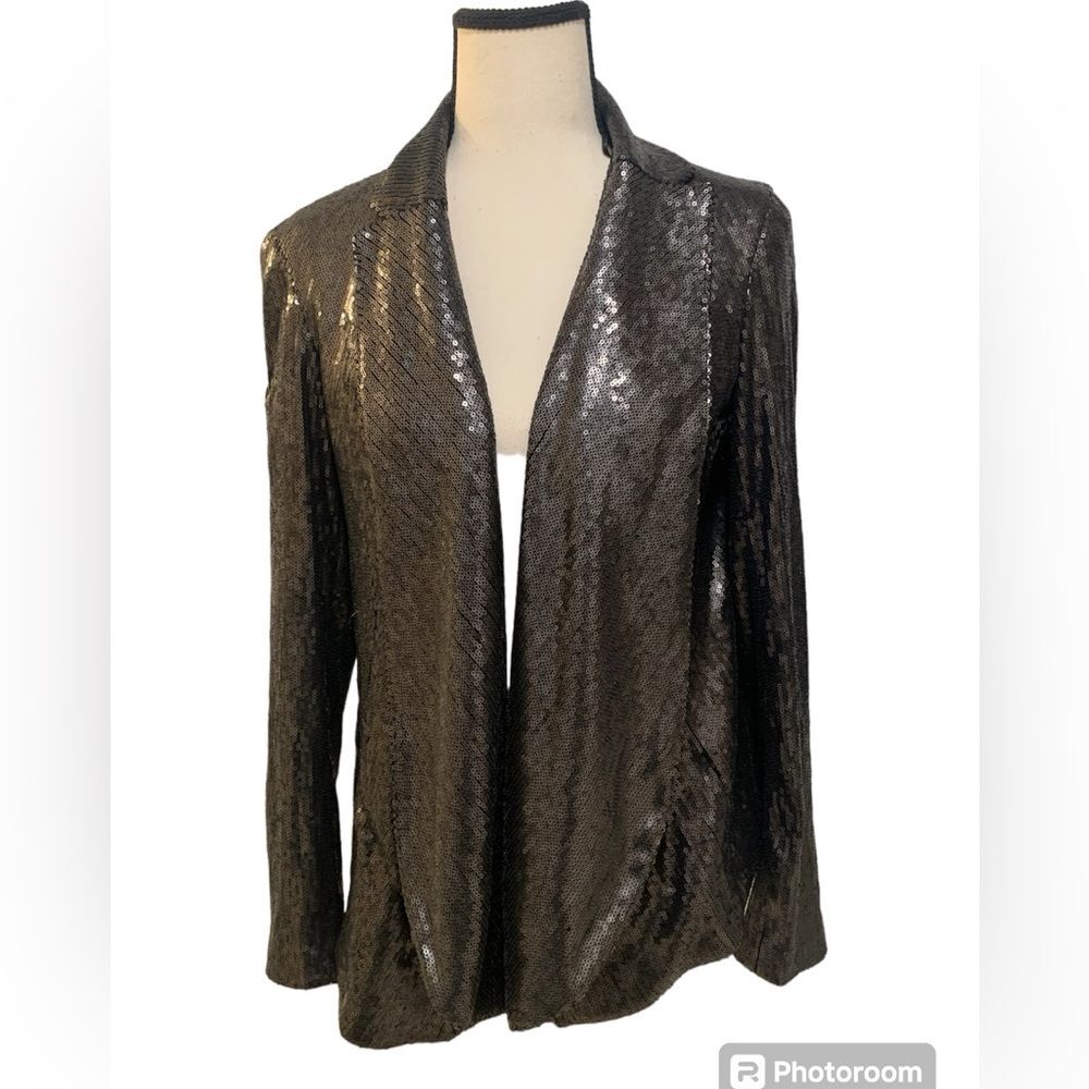 Aqua | Sequin blazer